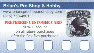 Preferred Customer Card